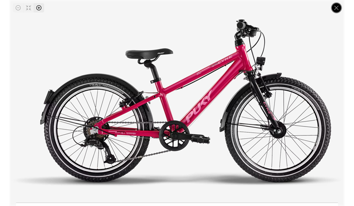 Puky Cyke 20-7 Active, berry black