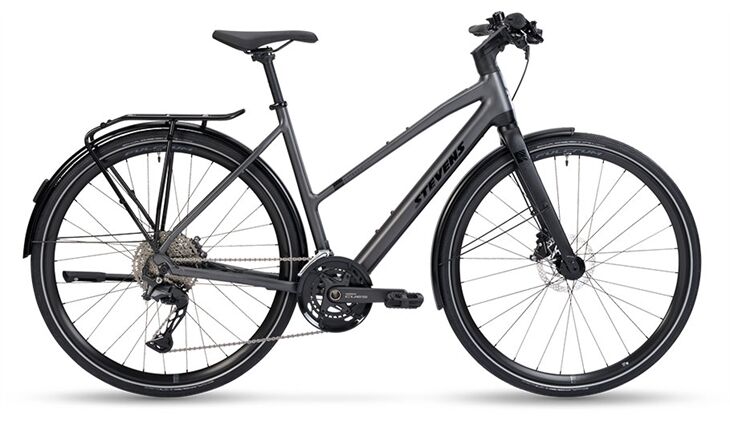 Stevens E-Strada 6.3.4 FEQ LT, Stealth Black, 53 cm