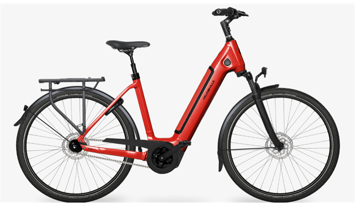 Velo de Ville AEB 990 PRO Wave, Scarlet Red glanz, 48 cm