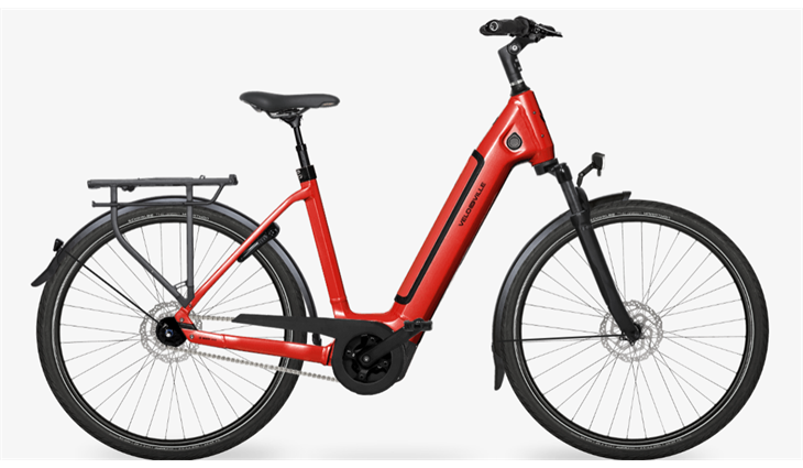 Velo de Ville AEB 990 PRO Wave, Scarlet Red glanz, 48 cm