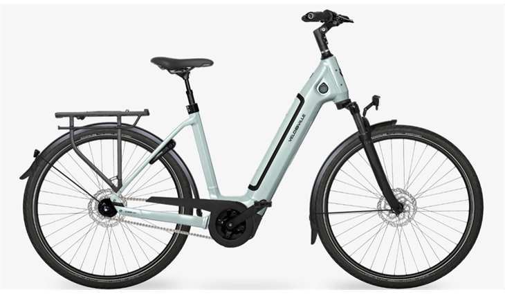 Velo de Ville AEB 990 PRO Wave, Ice Blue glanz, 45 cm