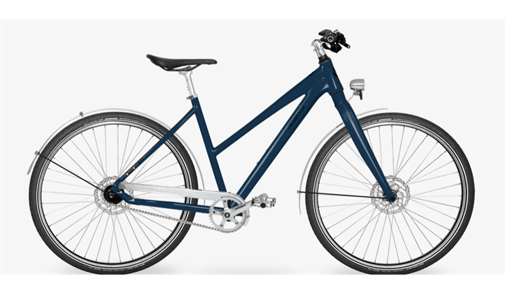 Velo de Ville V 400 Trapez, Night Blue glanz, 50 cm
