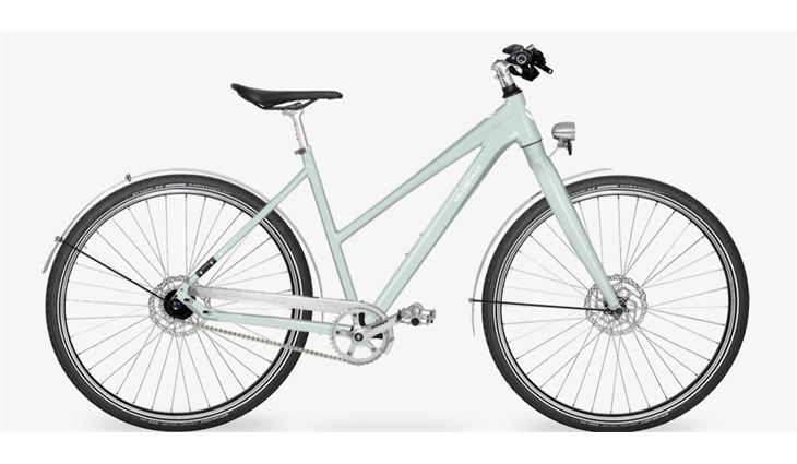 Velo de Ville V 400 Trapez, Ice Blue glanz, 50 cm