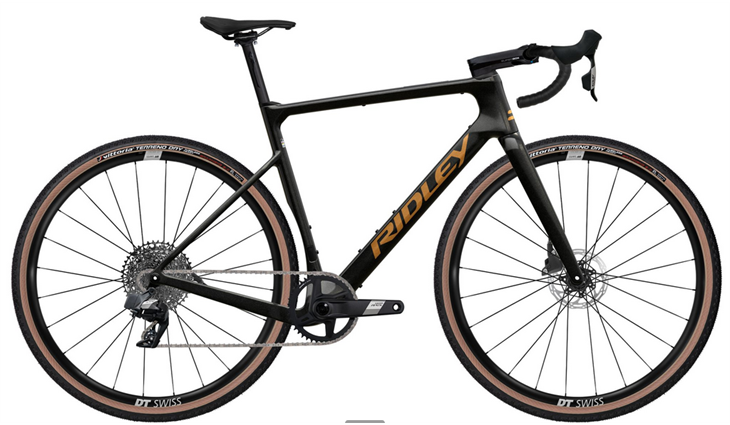 Ridley ASTR Apex AXS XPLR, Black Metallic/Bronze Gold, M