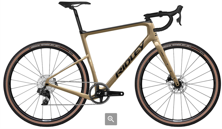 Ridley Kanzo Adventure Apex XPLR AXS, Black/Gold, S
