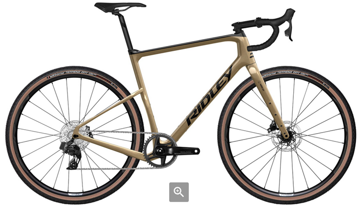 Ridley Kanzo Adventure Apex XPLR AXS, Black/Gold, S