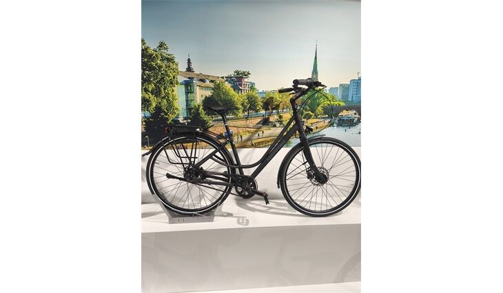 MainRad Evo Lite Damen, schwarz-matt, 50 cm