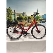 MainRad Evo Lite Damen, rot-glanz, 45 cm