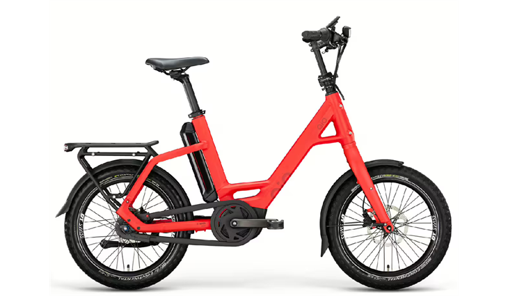 QiO Eins AP-8 8-Gang Shimano "Nexus" LL, imola red mat