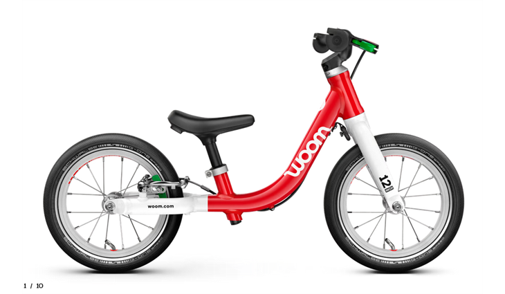 Woom GO 1, woom red