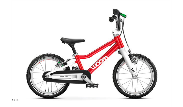 Woom GO 2, woom red
