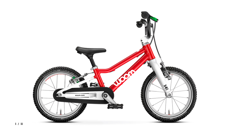 Woom GO 2, woom red