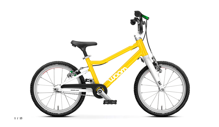 Woom GO 3, vibrant yellow