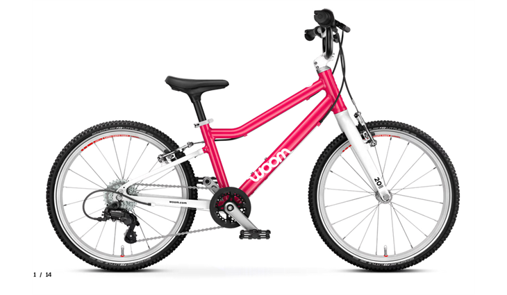 Woom GO 4, hot pink