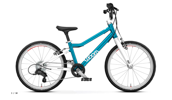 Woom GO 4, metallic blue