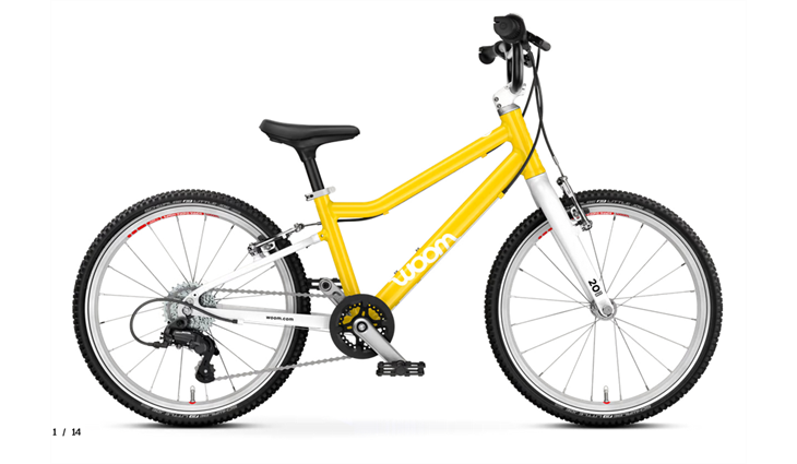Woom GO 4, vibrant yellow