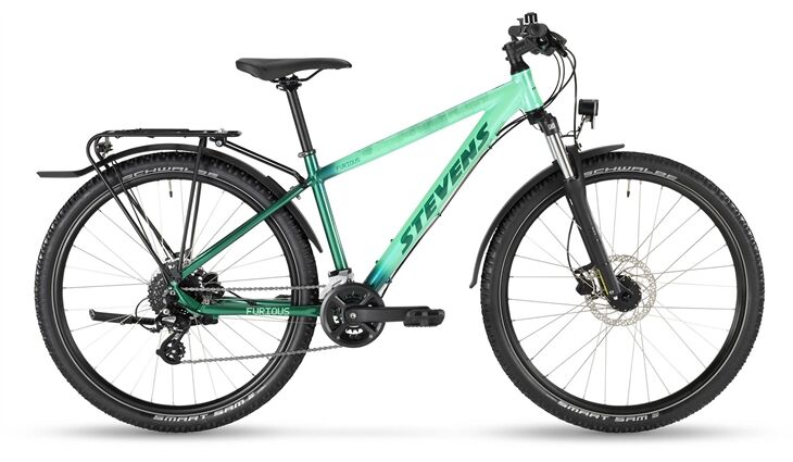Stevens Furious Tour 27.5", Lagoon Green, 16"