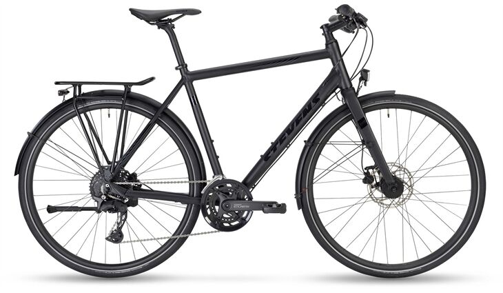 Stevens 6 X Lite Tour HT, Stealth Black, 58 cm