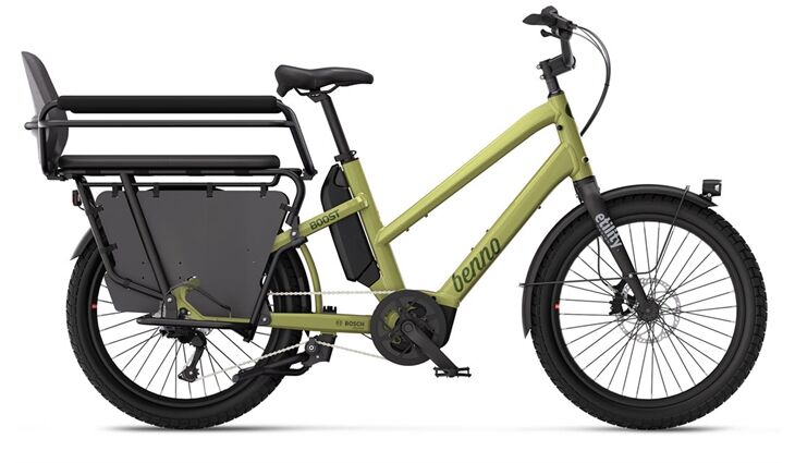 Benno Bikes Boost 10D Performance CX 545 Wh Easy On Moss Green
