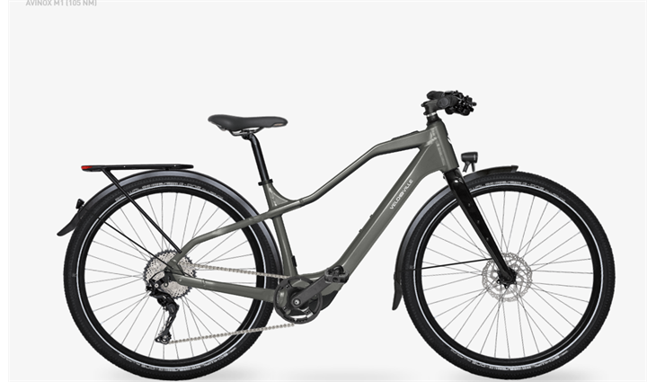 Velo de Ville REVO-C 600 Wh, ECO Grey, 43 cm