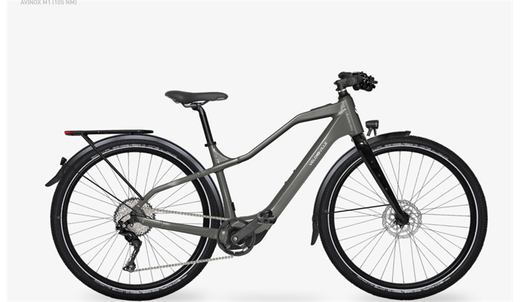 Velo de Ville REVO-C 600 Wh, ECO Grey, 43 cm