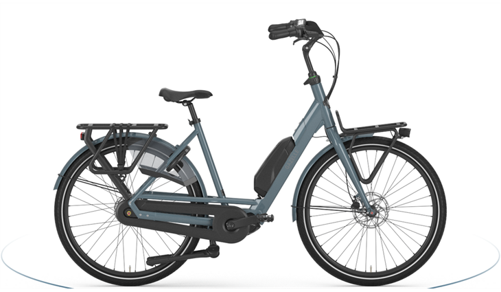 Gazelle BLOOM 26" C7 Low Step 504 Wh, thunder grey, 42 cm