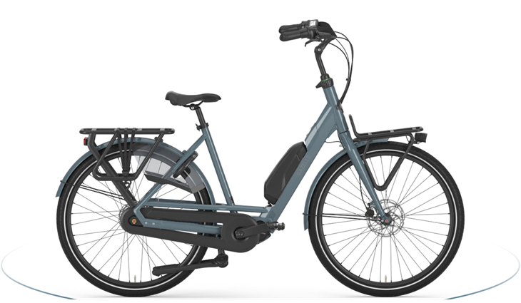 Gazelle BLOOM 26" C7 Low Step 504 Wh, thunder grey, 46 cm