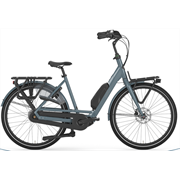 Gazelle BLOOM C7 Low Step 504 Wh, thunder grey, 49 cm