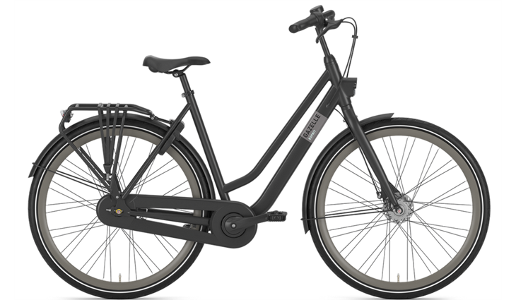 Gazelle ESPRIT Low Step, black matt, 59 cm