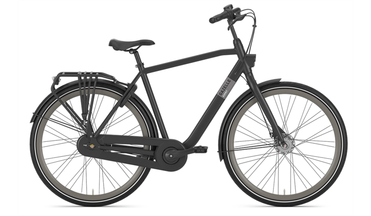 Gazelle ESPRIT High Step, black matt, 54 cm