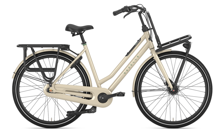 Gazelle HEAVYDUTY Low Step, caramel khaki, 49 cm