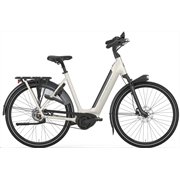 Gazelle GRENOBLE C5 Low Step 600 Wh, ivory white matt, 57