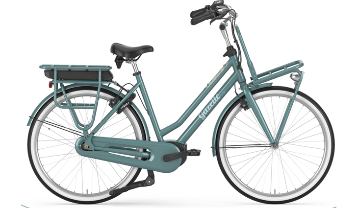 Gazelle MISS GRACE C7+ Low Step 500 Wh, denim blue, 49 cm
