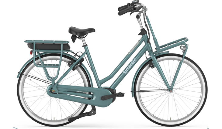 Gazelle Miss Grace C7+ Low Step 500 Wh, demin blue, 59 cm