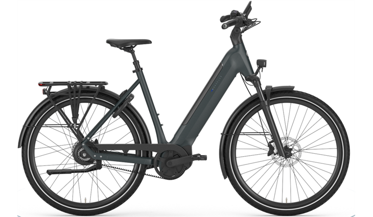 Gazelle ULTIMATE C380 Low Step 800 Wh, teal grey matt,53cm