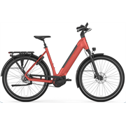 Gazelle ULTIMATE C5+ Low Step 600Wh,metalic orange matt,49
