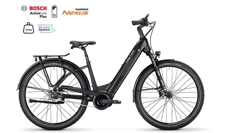 FALTER E 9.0i RT 500 Wave 26", descent black, 42 cm