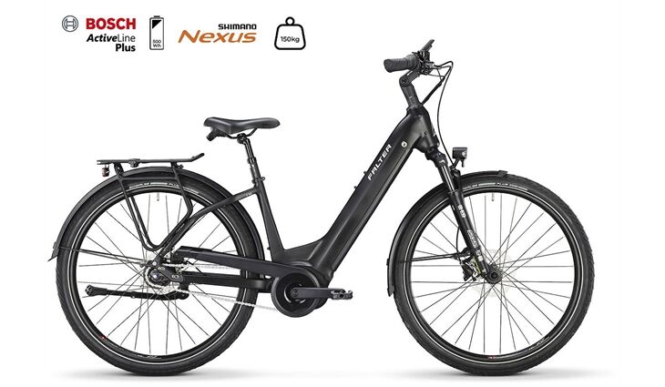 FALTER E 9.0i RT 500 Wave, descent black, 50 cm