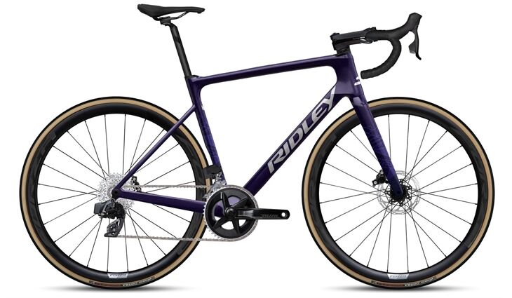 Ridley Falcn 105 2x12, Waterdecal Silver Metallic, XS