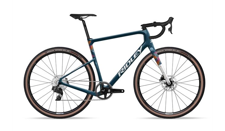 Ridley Kanzo Adventure GRX600 1x12, Jeans Blue/White, XS