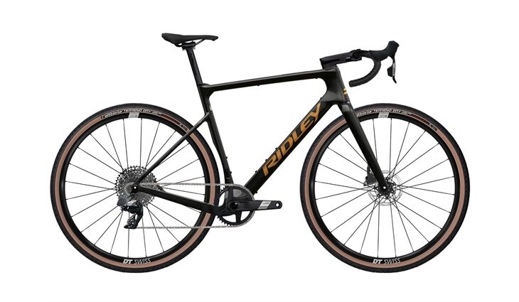 Ridley ASTR Apex XPLR AXS, Black Metallic/Bronze Gold, M