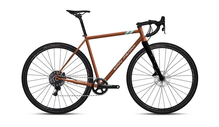 Eddy Merckx Strasbourg Steel Sram Apex XPLR, Copper Metallic,M