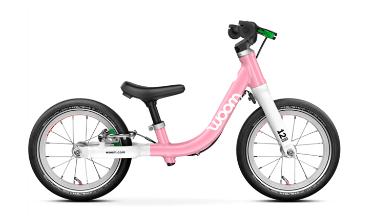 Woom GO 1, powder pink