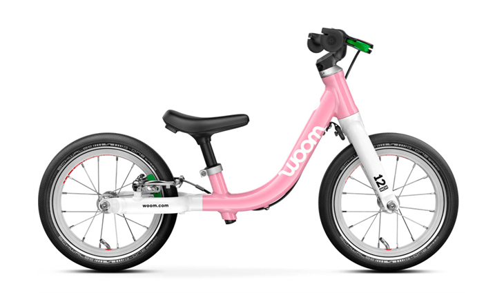 Woom GO 1, powder pink