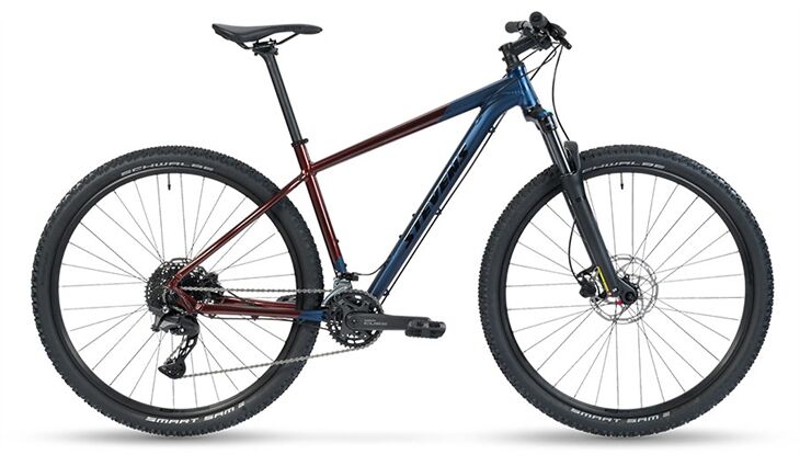 Stevens Taniwha 29", Midnight Blue Red, 22"