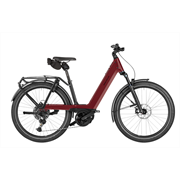 Riese & Müller Nevo5 touring 600 Wh, ruby red, 40cm