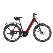 Riese & Müller Nevo5 touring 600 Wh, ruby red, 40cm