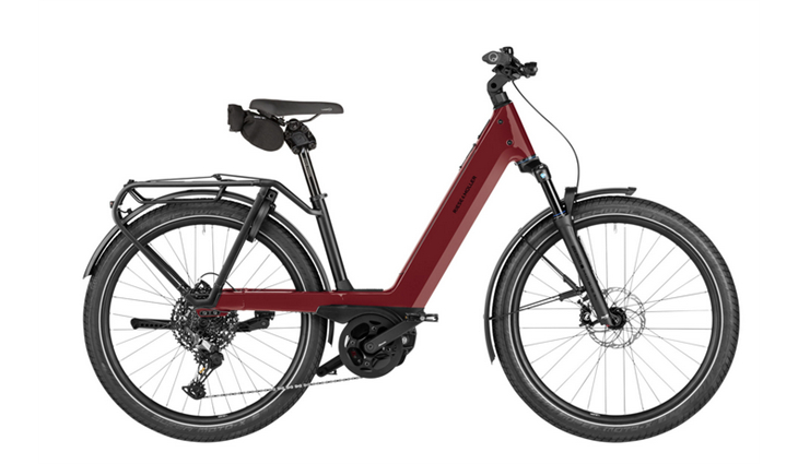 Riese & Müller Nevo5 touring 600 Wh, ruby red, 40cm