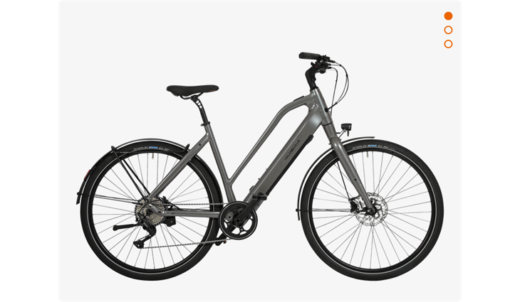 Velo de Ville 6TY Diamant, Deep Black glanz, 53 cm