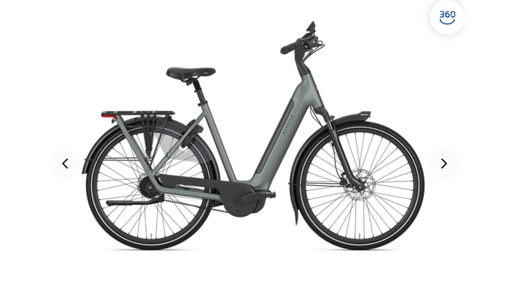 Gazelle GREN. C5+ S5 HMB First Edit. twilight green, 49 cm